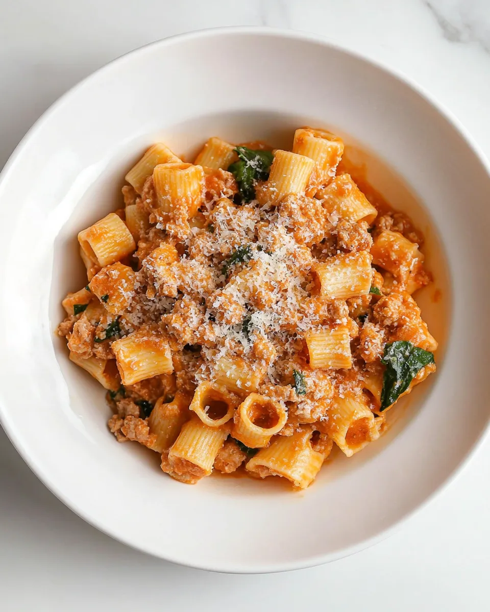 Easy Ground Turkey Pasta recipe photo