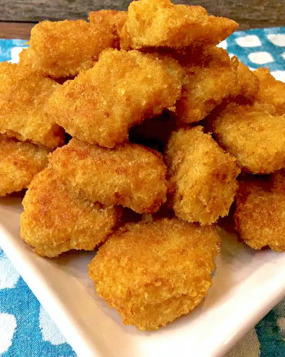Delicious HOW TO COOK FROZEN CHICKEN NUGGETS plate image