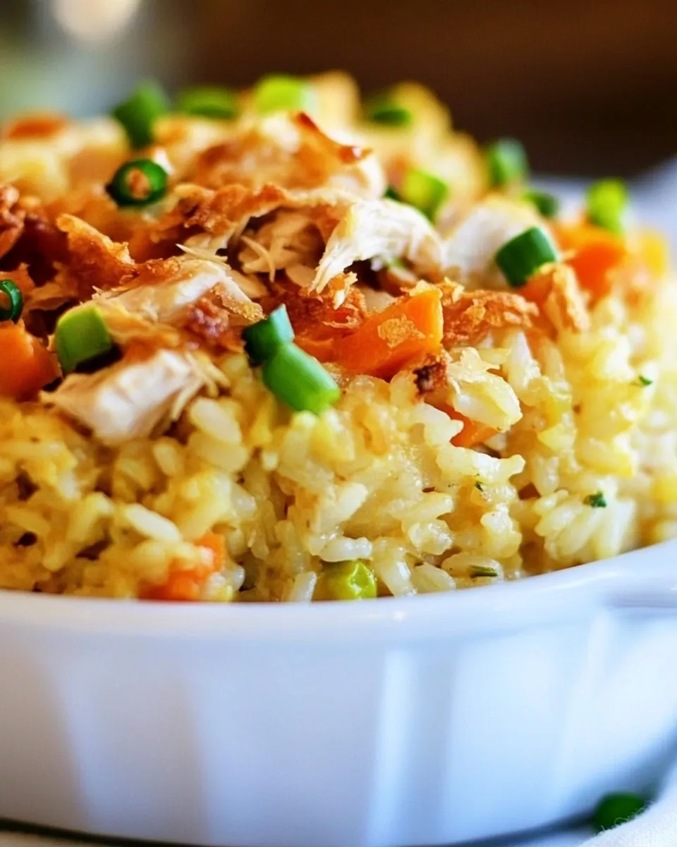 Classic Hawaiian Chicken and Rice Casserole recipe photo