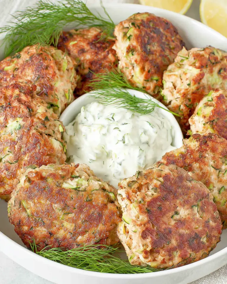 Homemade Healthy Chicken Croquettes Recipe with Zucchini and Onions photo