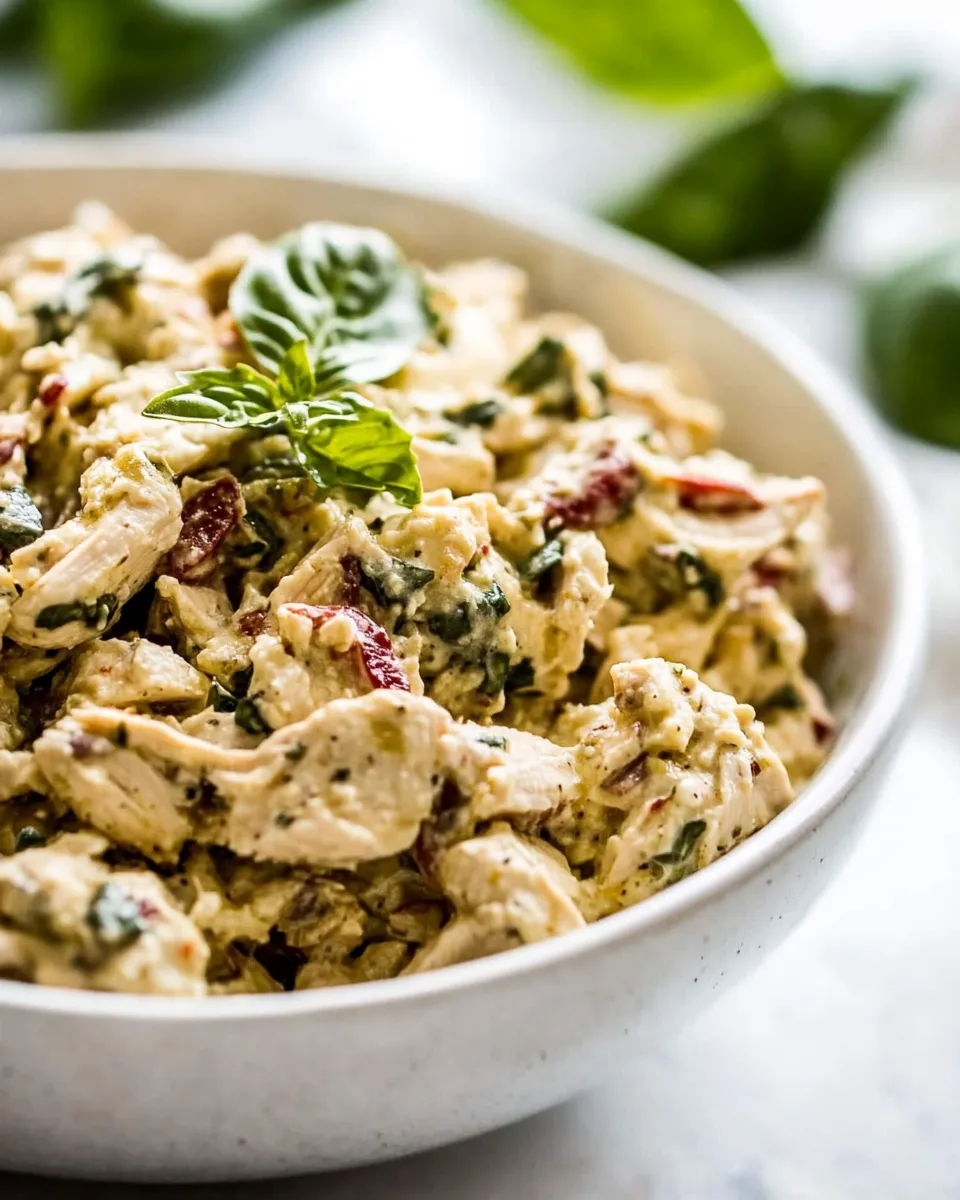 Homemade Healthy Greek Yogurt Chicken Salad Without Mayo photo