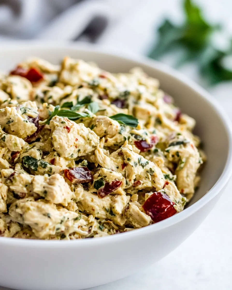 Easy Healthy Greek Yogurt Chicken Salad Without Mayo picture