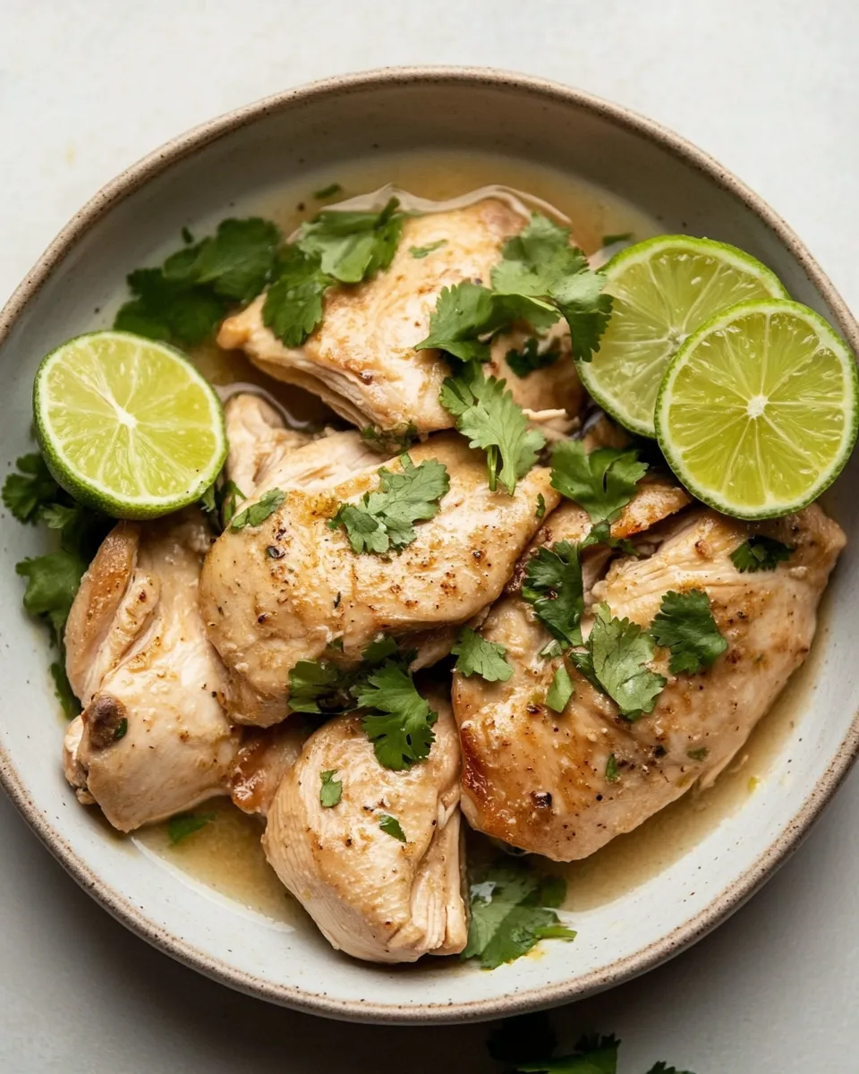 Delicious Healthy Instant Pot Lime Chicken dish photo