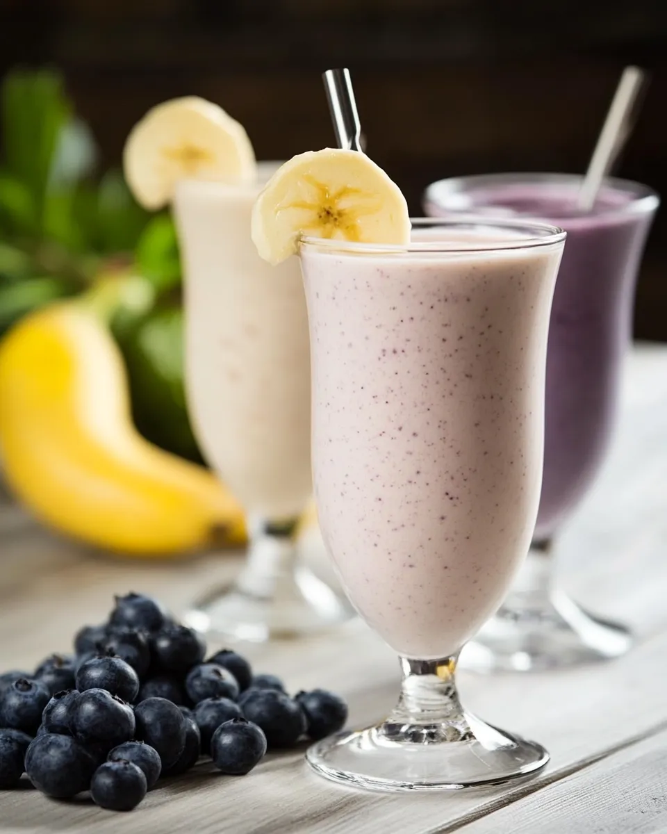 Easy Healthy Protein Smoothies recipe photo