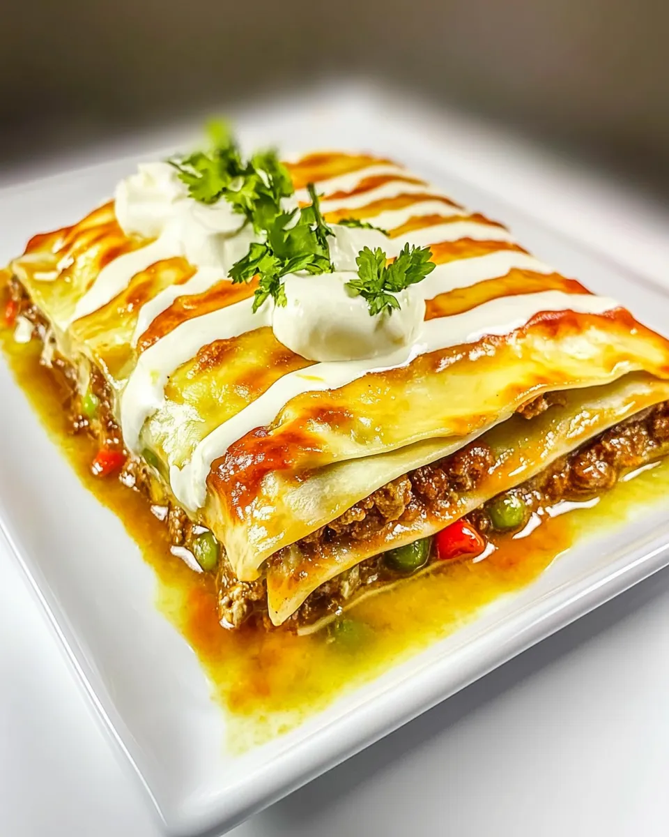 Classic Healthy Tex-Mex Lasagna image