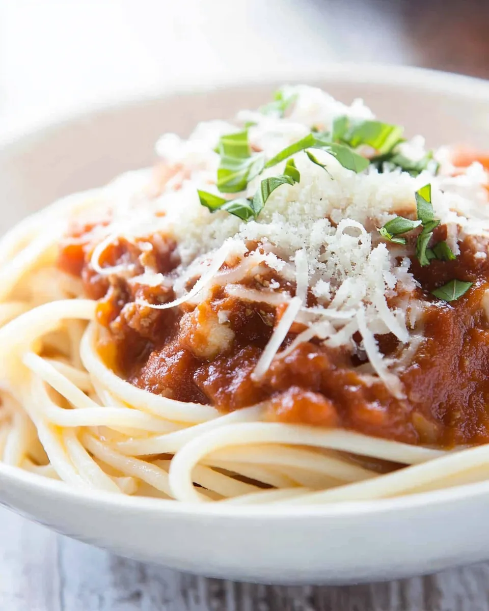 classic Hearts of Palm Linguini and Legendary Spaghetti Sauce Bowls Recipe image
