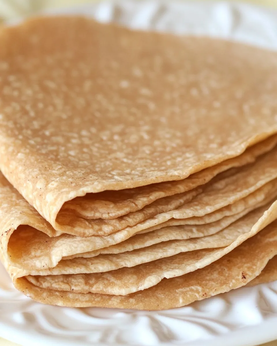 homemade High Protein Grain-free Tortillas (Red Lentil and Buckwheat) photo