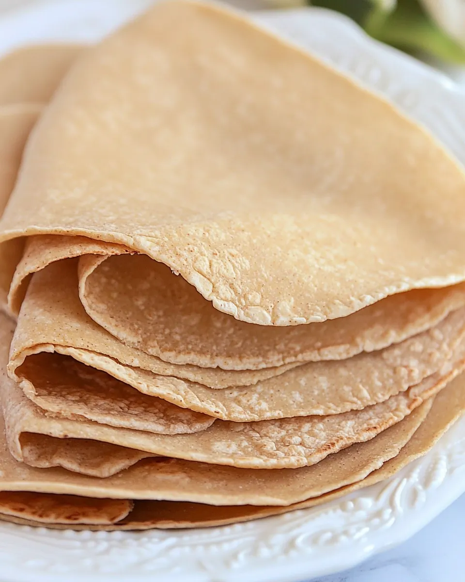 easy High Protein Grain-free Tortillas (Red Lentil and Buckwheat) picture