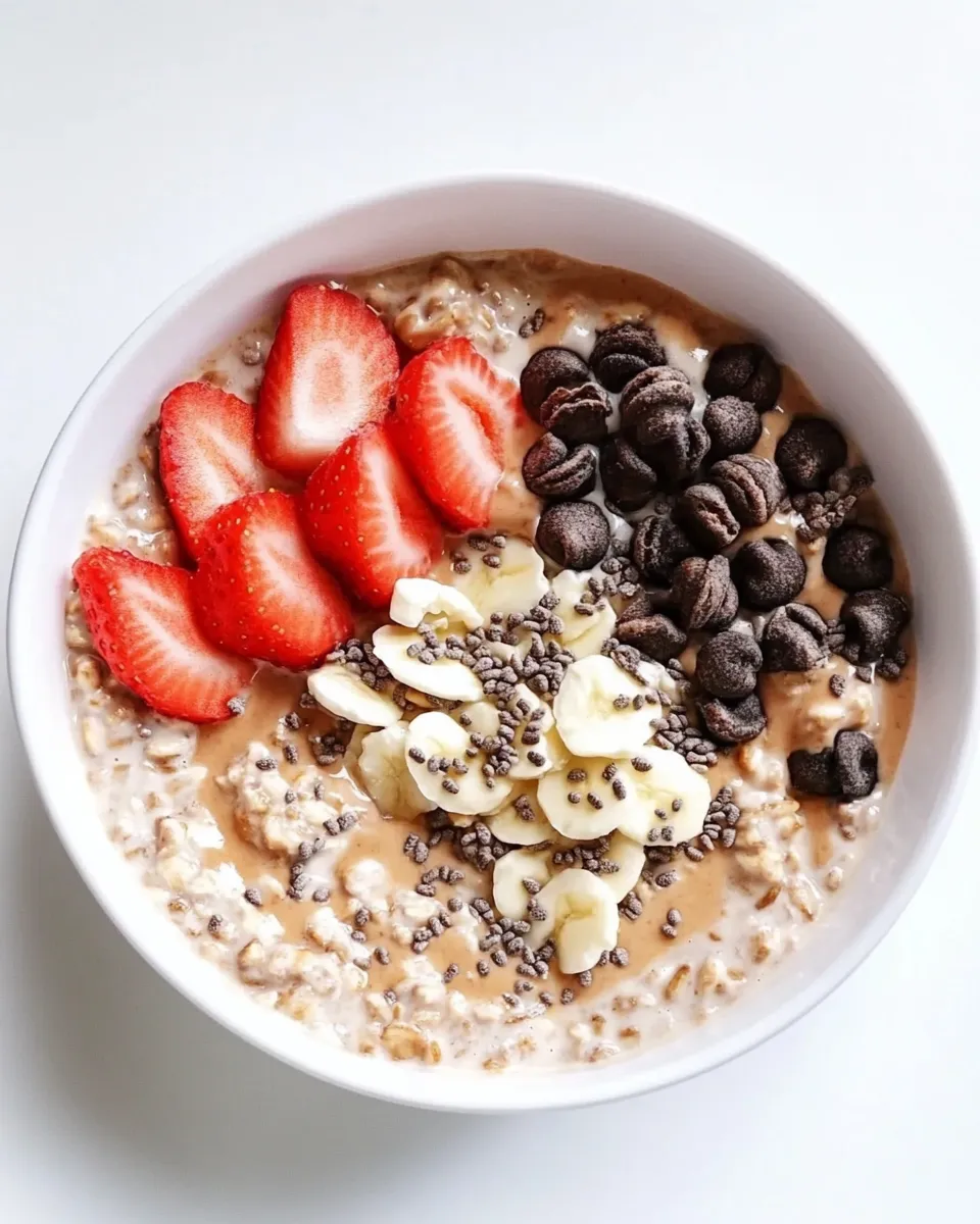 Homemade High Protein Overnight Oats photo