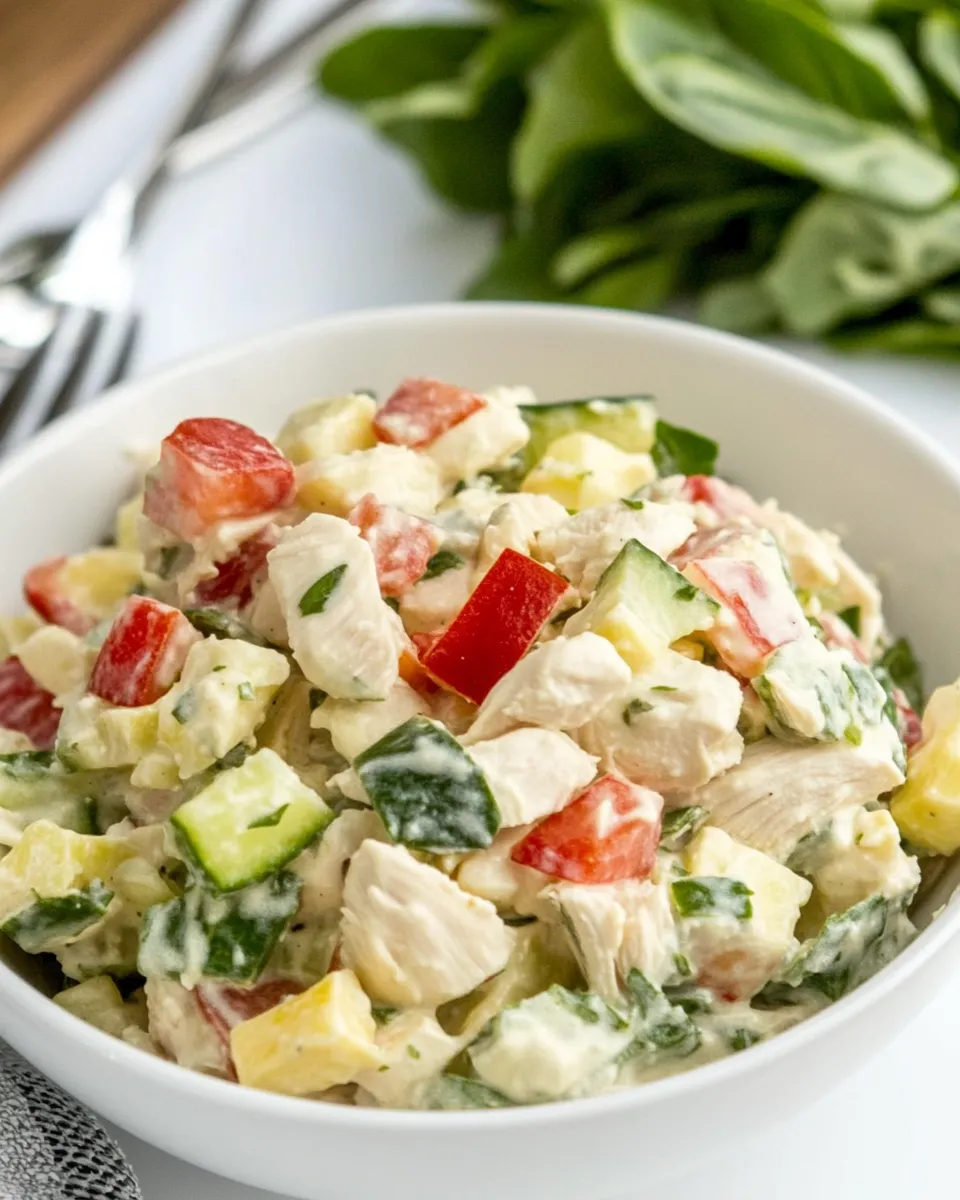 Classic Holiday Chicken Salad image