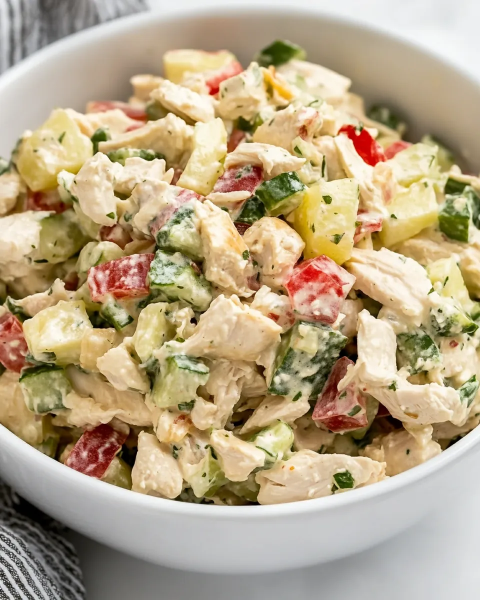 Delicious Holiday Chicken Salad dish photo