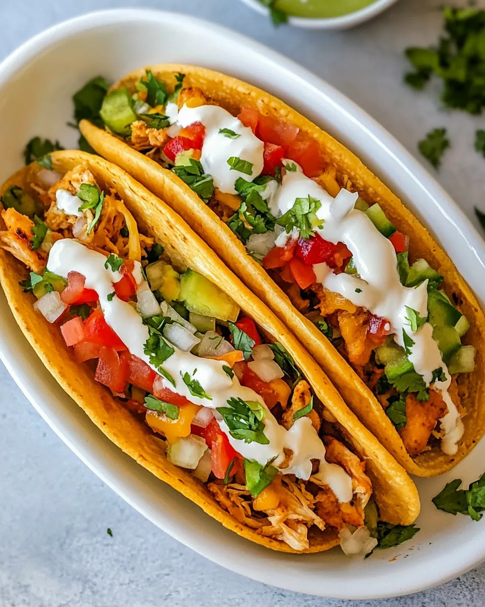 classic Homemade Chicken Chalupas image