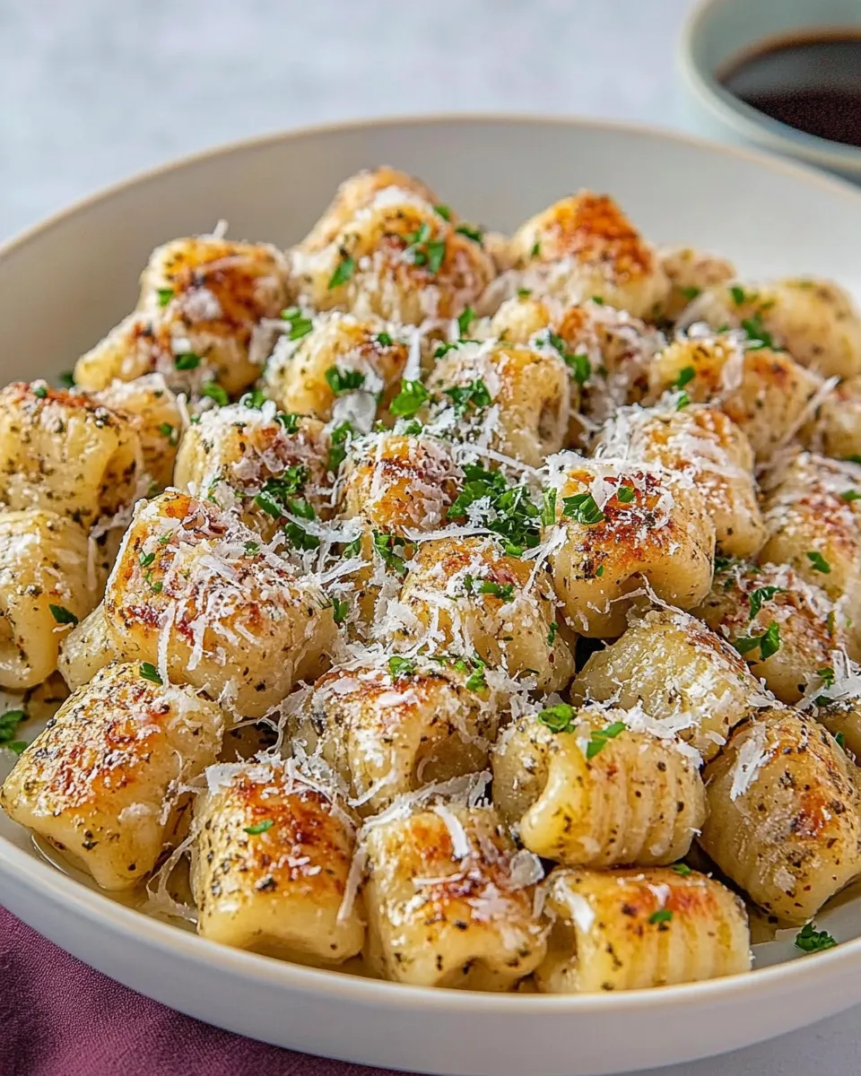 easy Homemade Gnocchi recipe photo