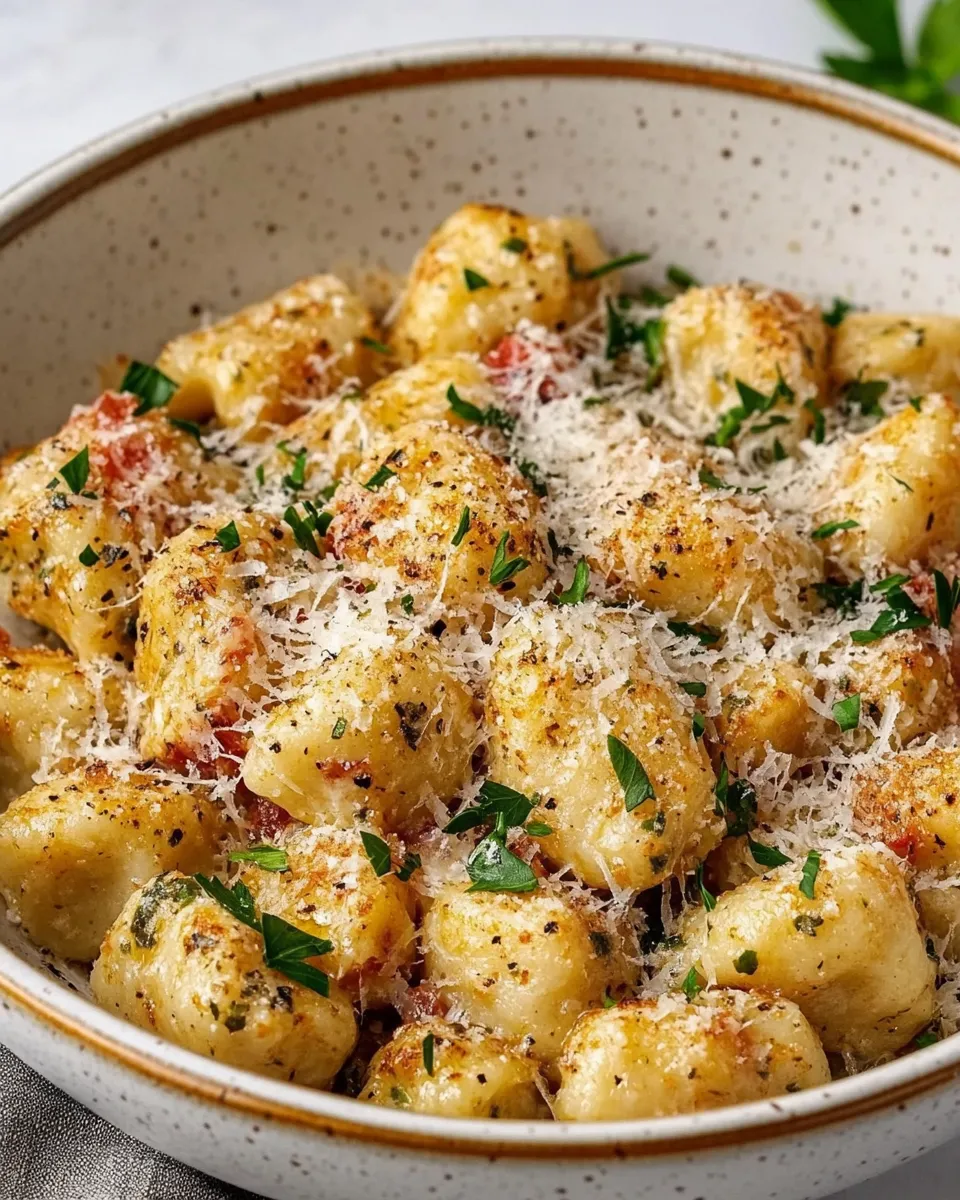 delicious Homemade Gnocchi dish photo