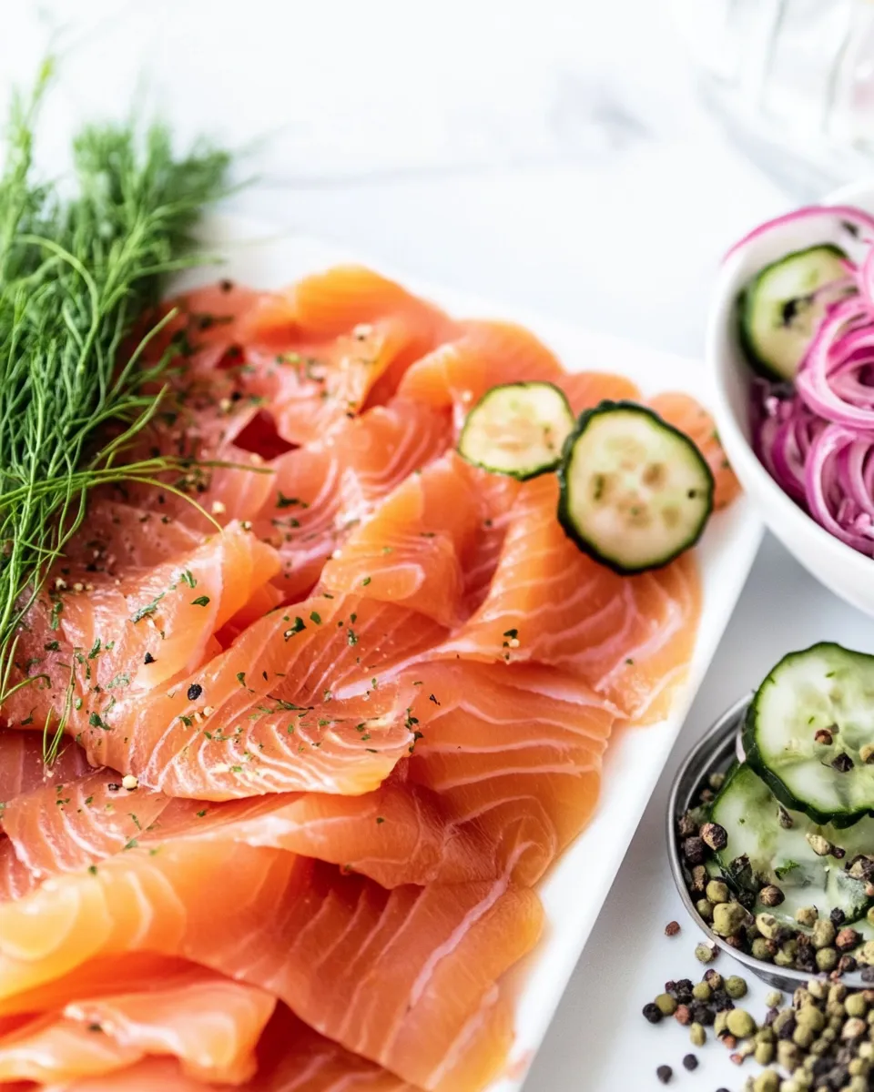 classic Homemade Salmon Gravlax Recipe image