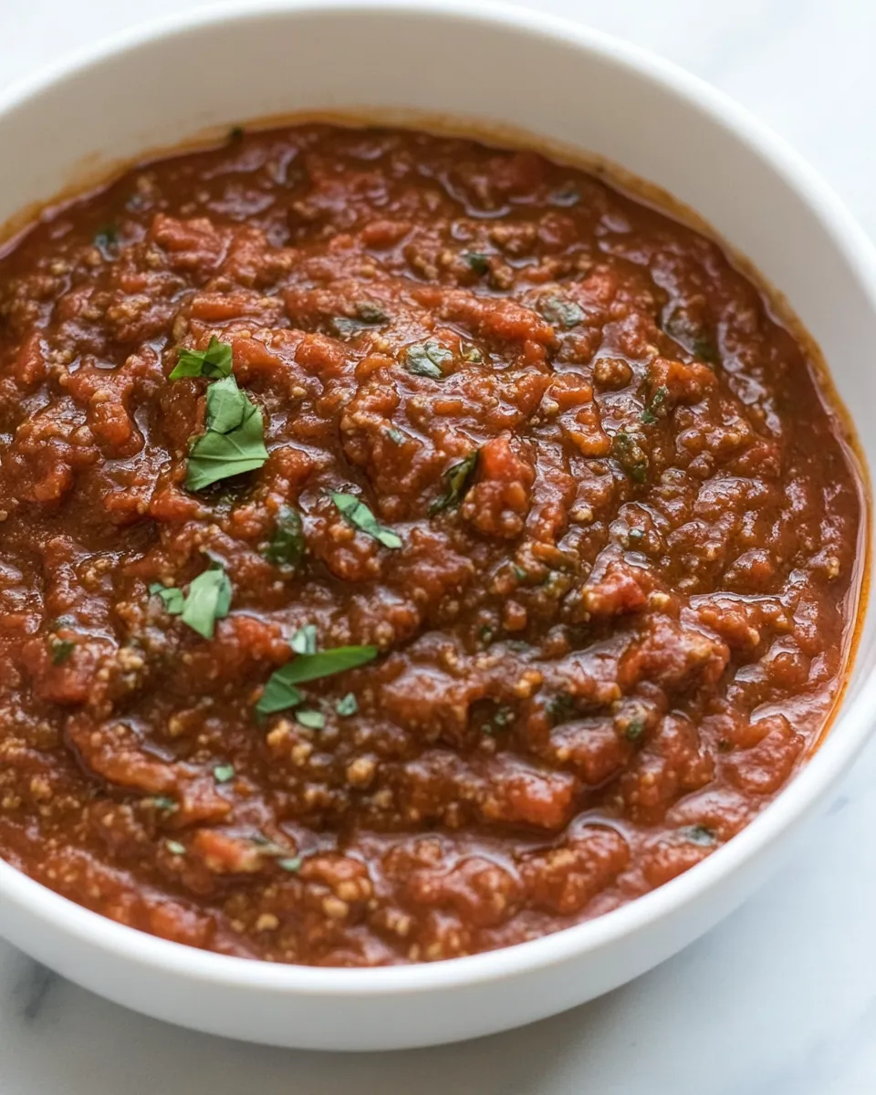 Classic Homemade Spaghetti Sauce image