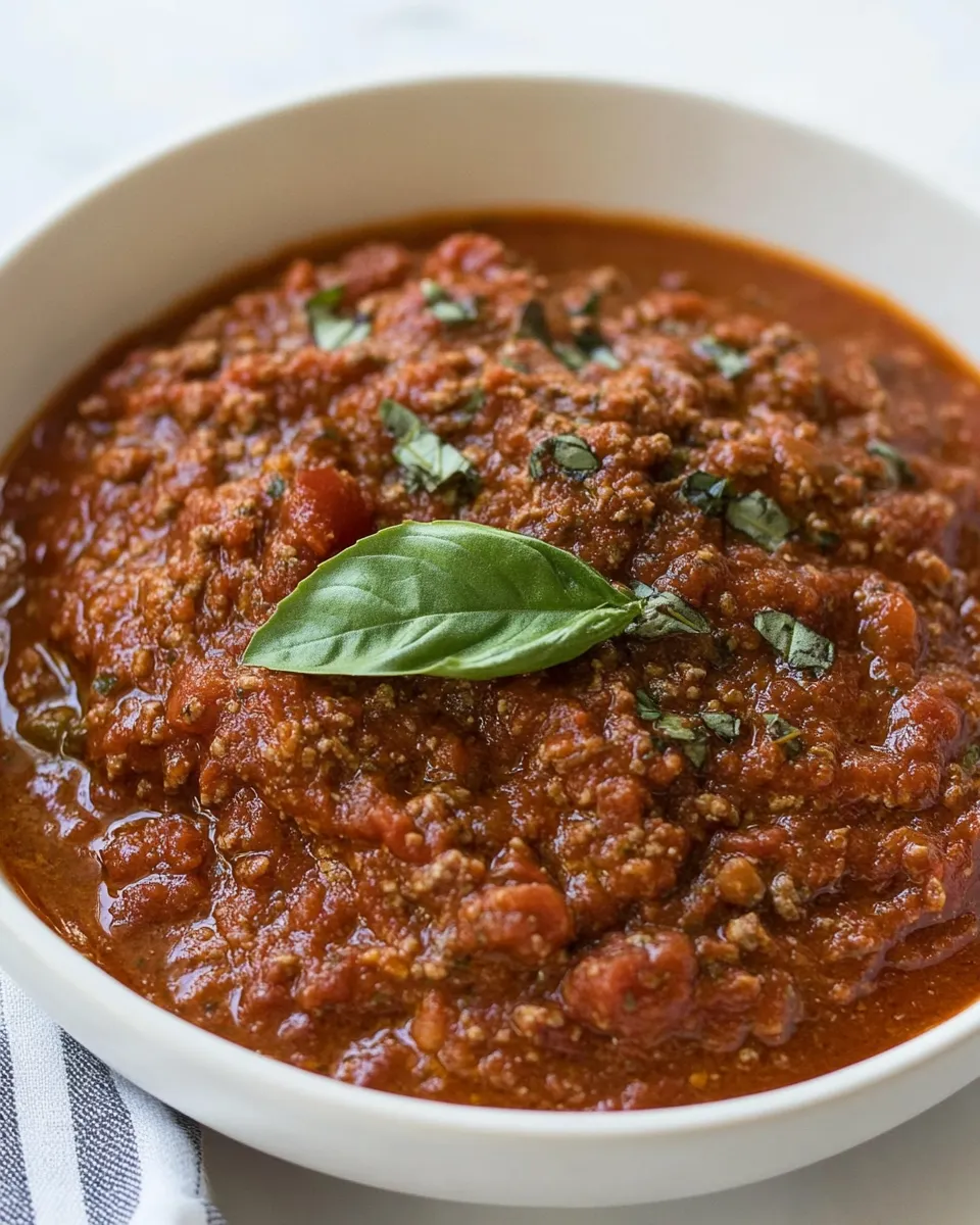 Easy Homemade Spaghetti Sauce picture