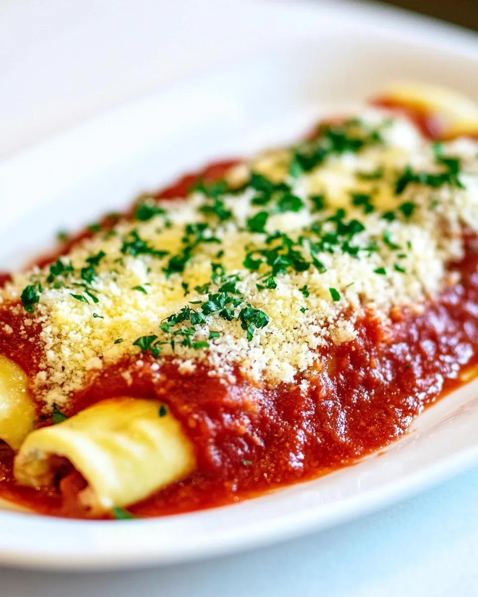 easy Homemade Stuffed Manicotti picture