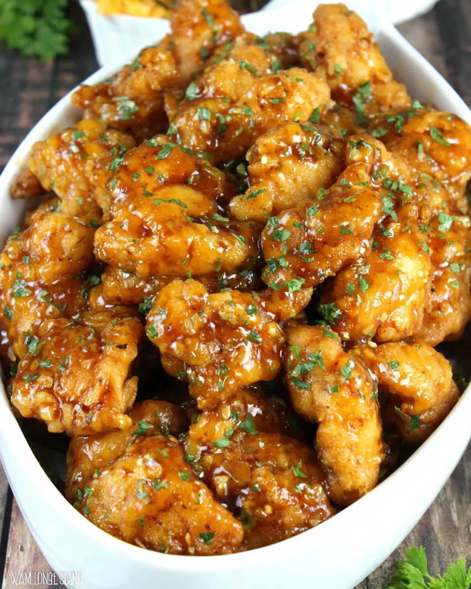 Homemade Honey Buttered Fried Chicken dish photo