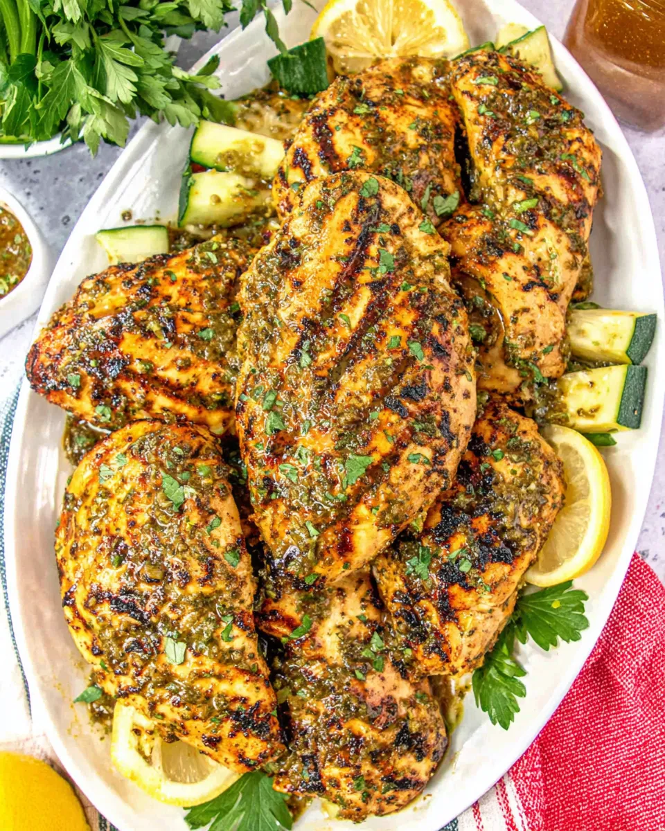 Easy Honey Dijon Greek Chicken Marinade food shot