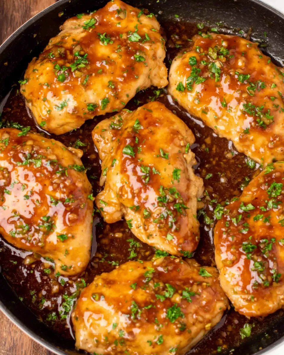 Homemade Honey Garlic Chicken photo