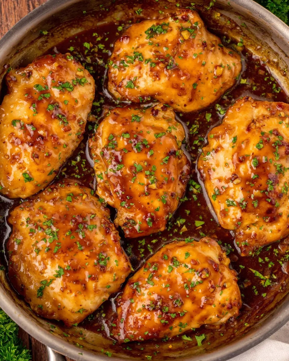 Classic Honey Garlic Chicken dish photo
