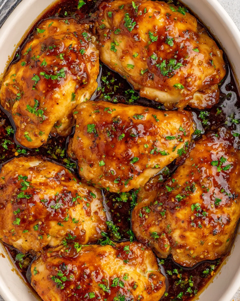 Easy Honey Garlic Chicken recipe image