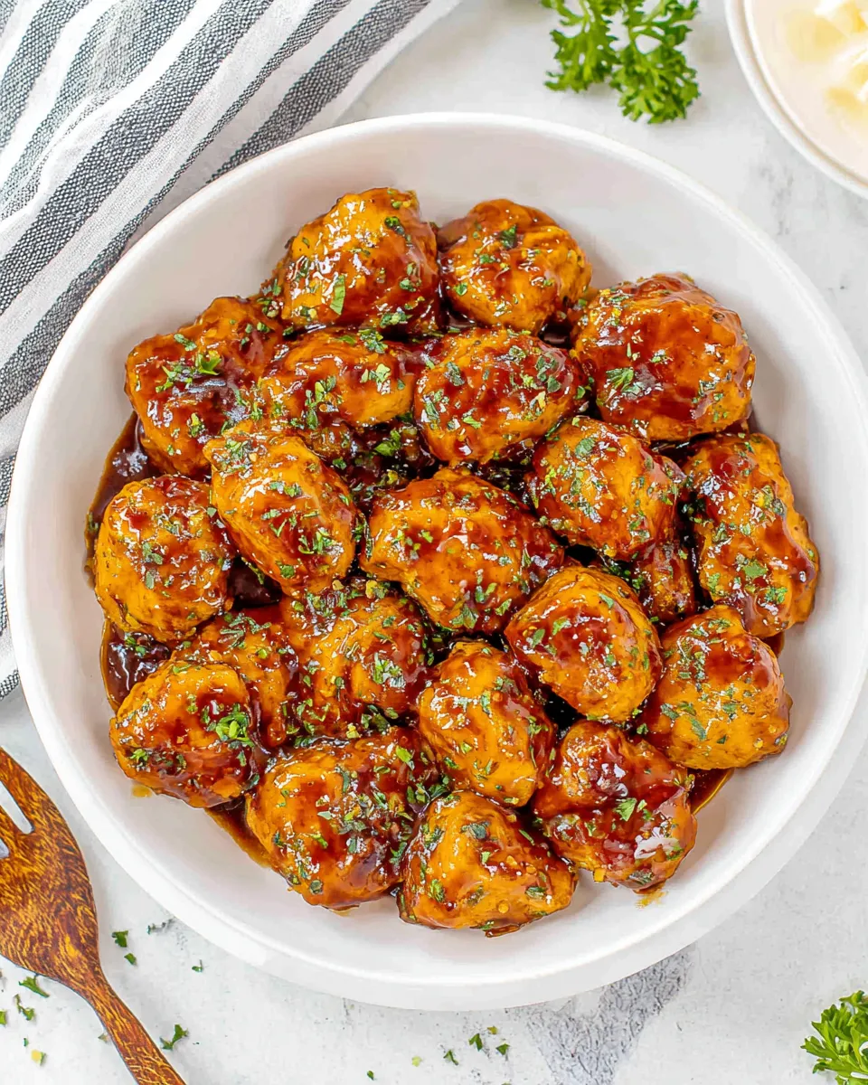 Classic Honey Garlic Chicken Bites dish photo