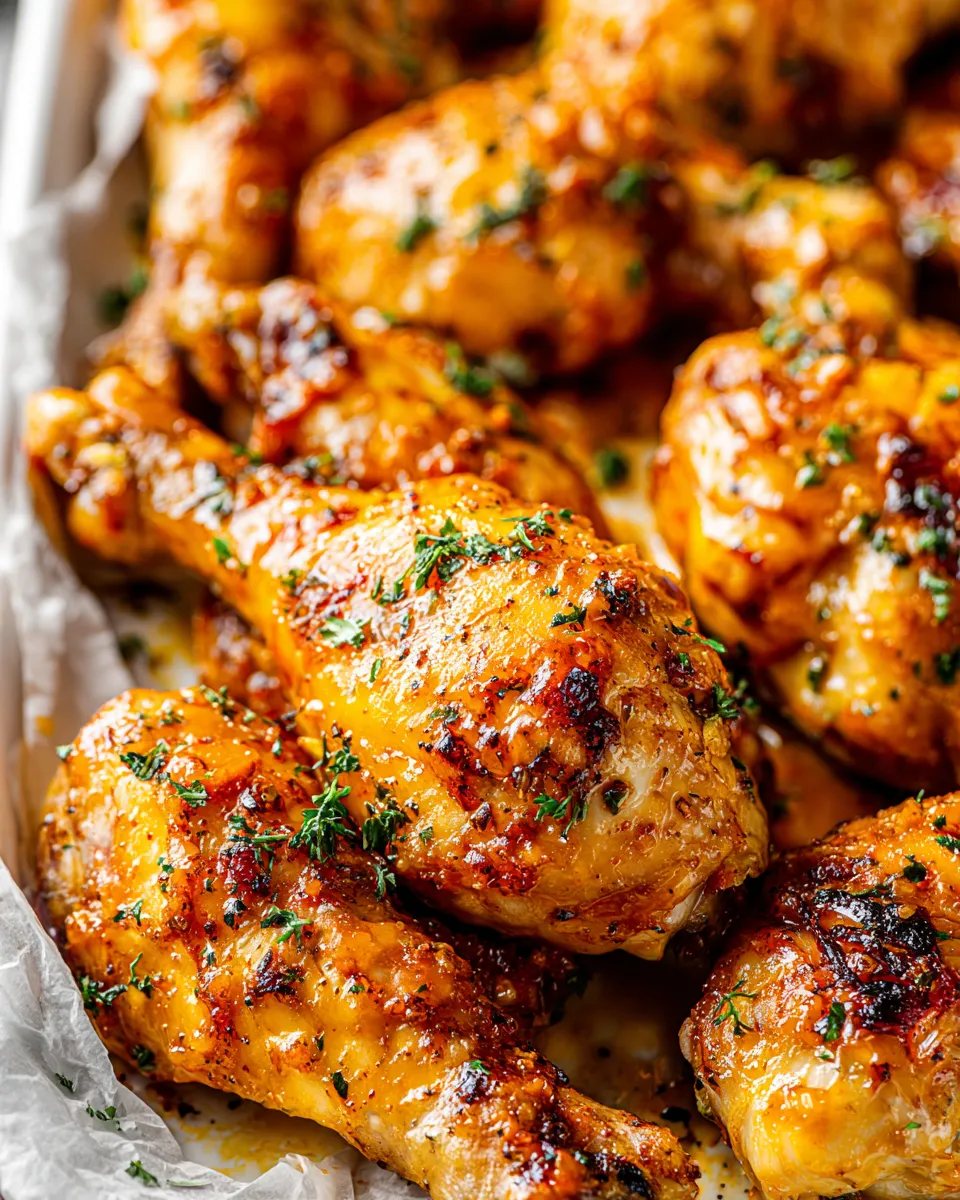 Delicious Honey Garlic Chicken Drumsticks dish photo