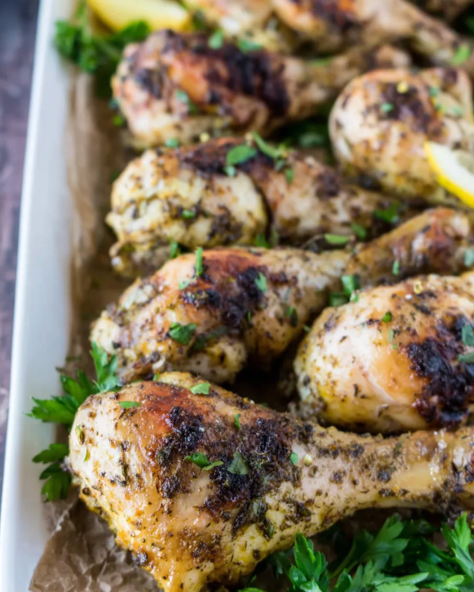 Homemade Honey Herb Chicken Drumsticks photo