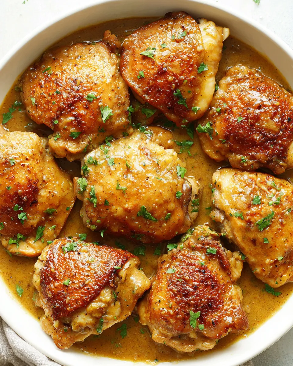 Classic Honey Mustard Chicken (Instant Pot) image