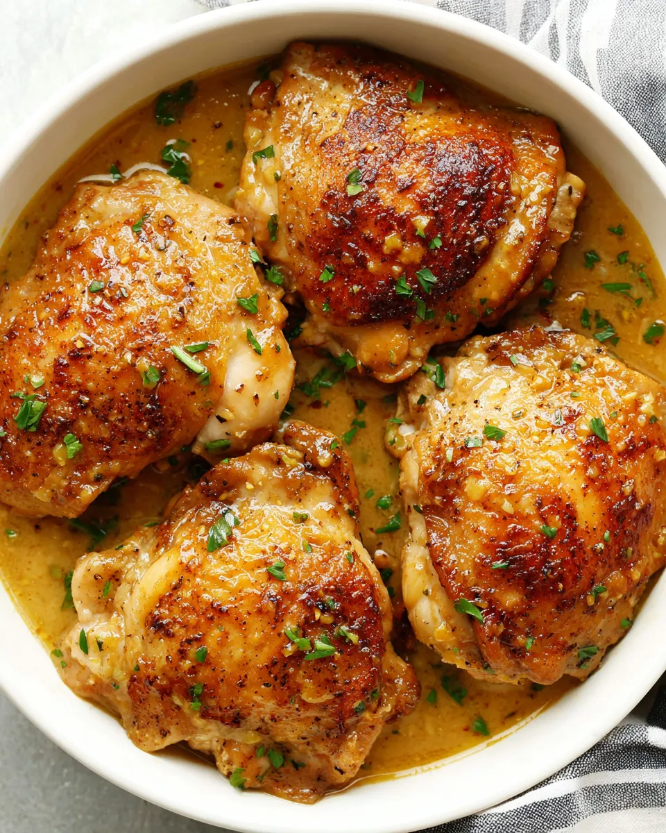 Delicious Honey Mustard Chicken (Instant Pot) dish photo