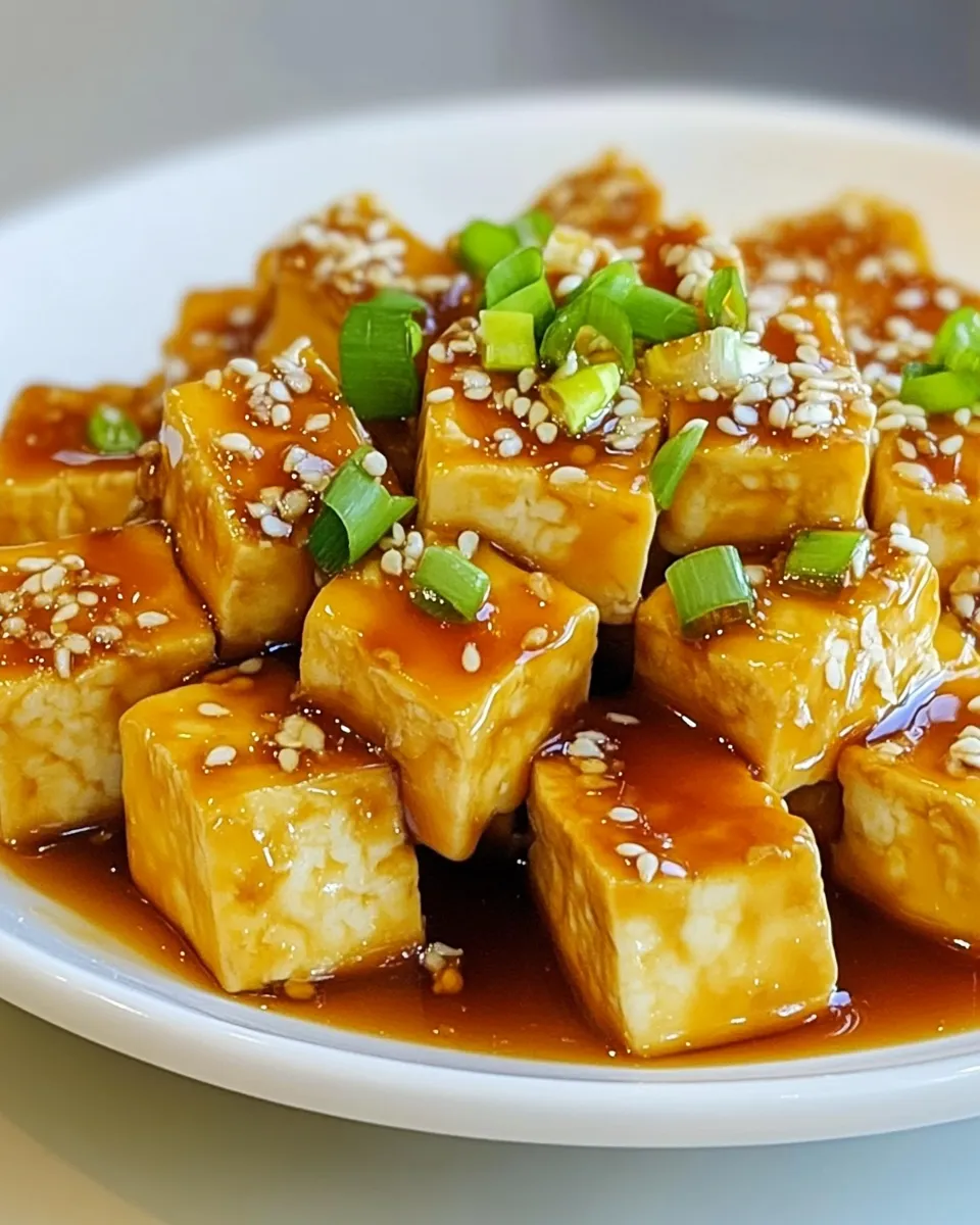 Classic Honey Sesame Tofu image