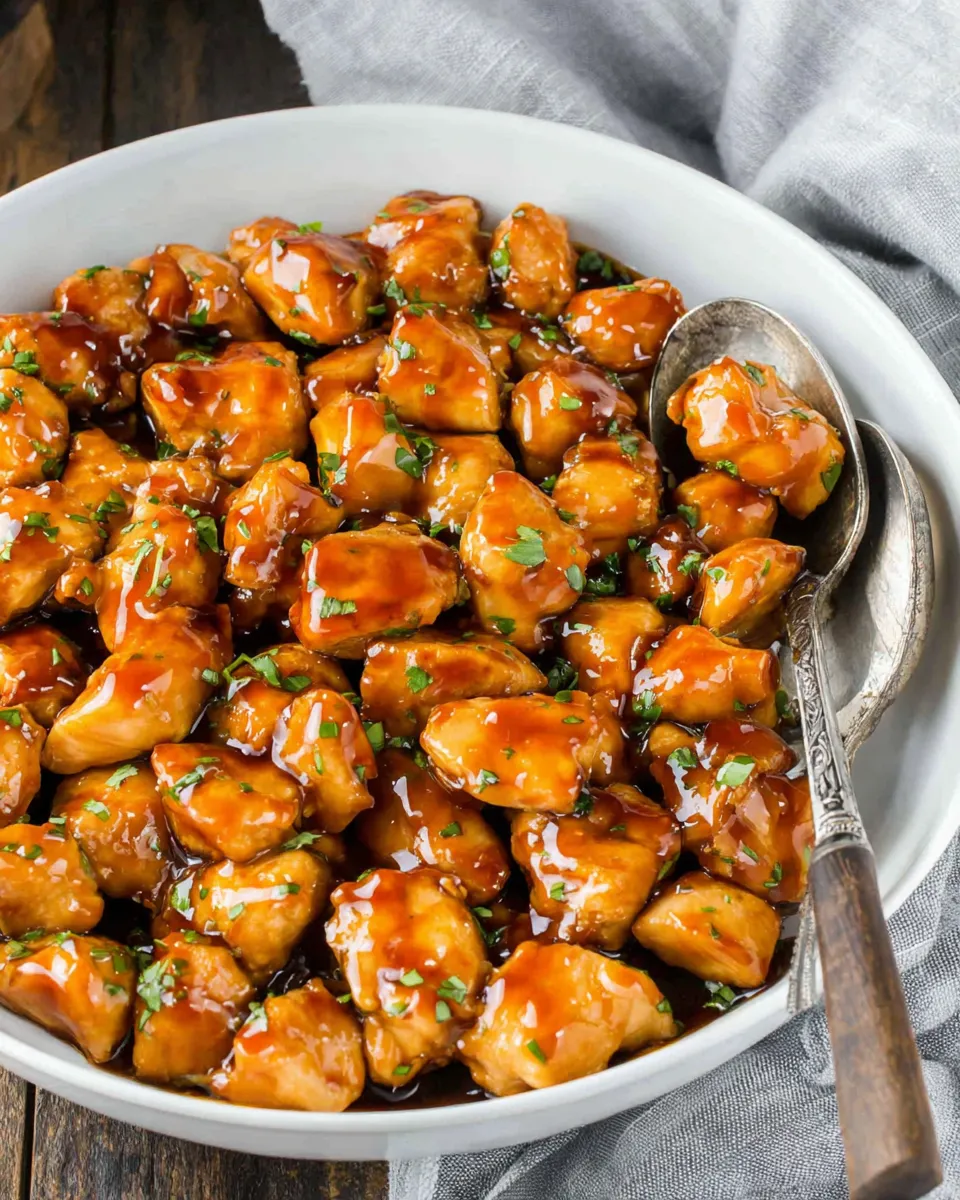 Delicious Honey Soy Chicken dish photo
