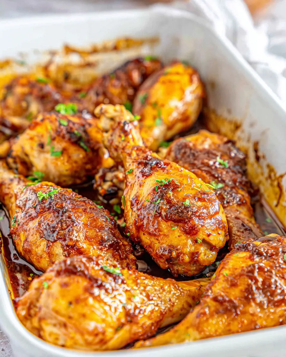Homemade Honey Soy Chicken Drumsticks recipe photo