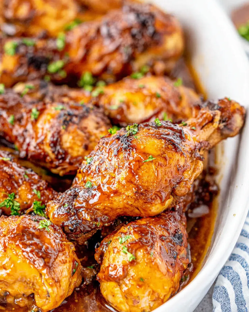 Classic Honey Soy Chicken Drumsticks dish photo
