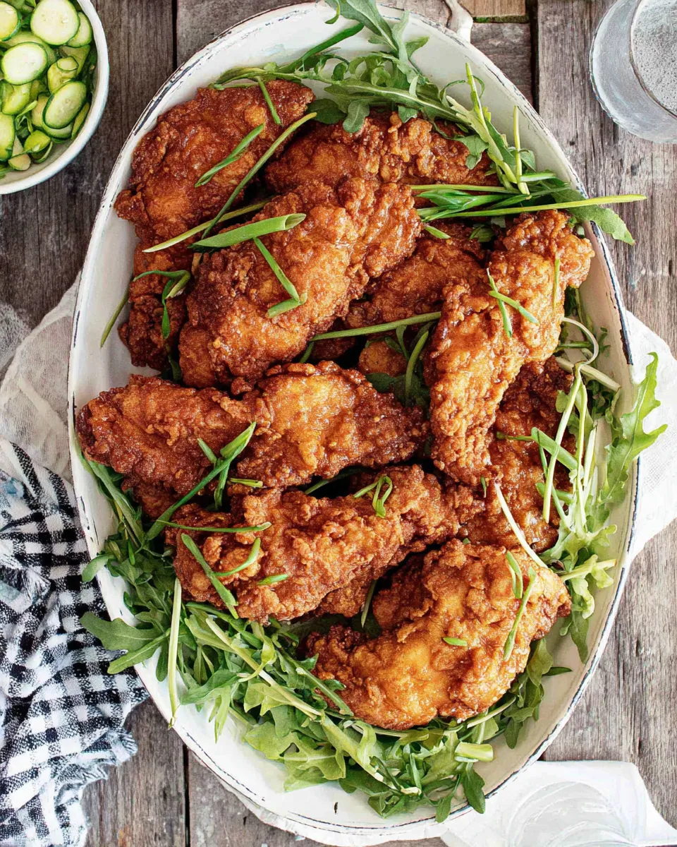 Classic Hot Honey Chicken Tenders dish photo