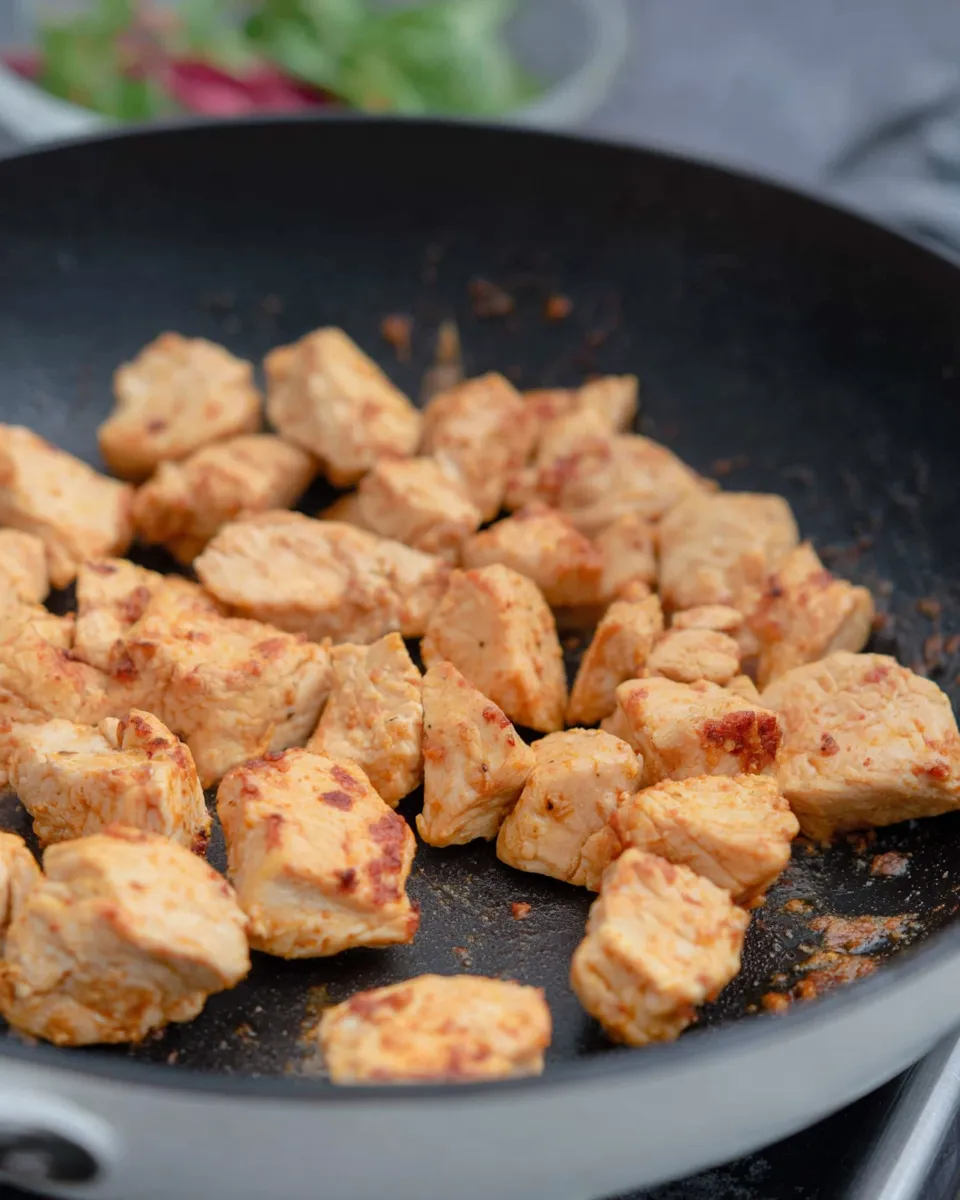 Classic How Long to Cook Diced Chicken In a Pan Recipe (Easy) image
