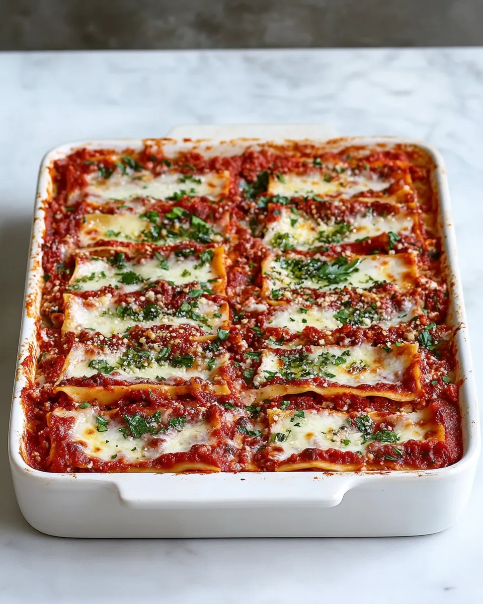 Classic How To Layer Lasagna image