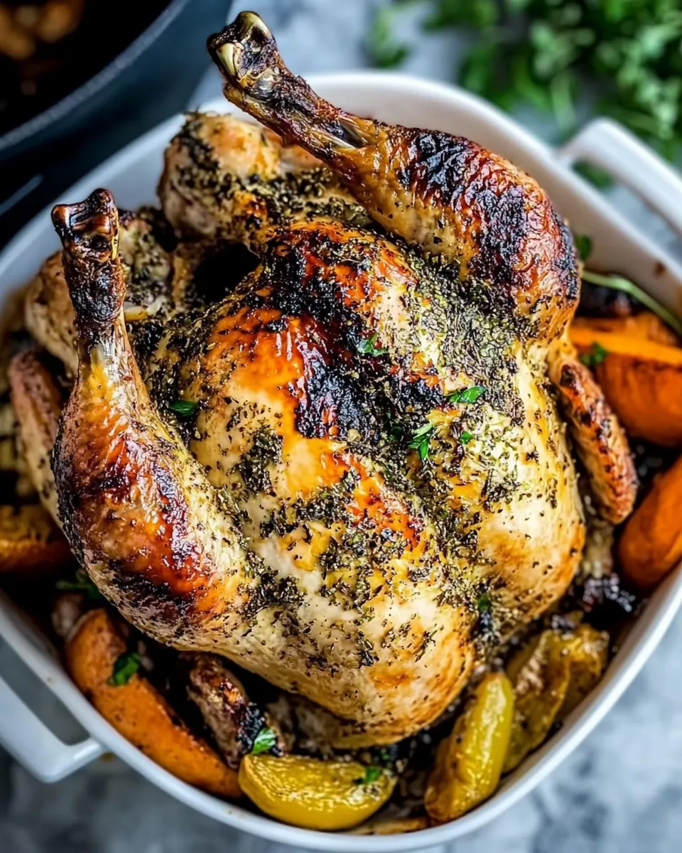 Delicious How To Roast A Whole Chicken dish photo