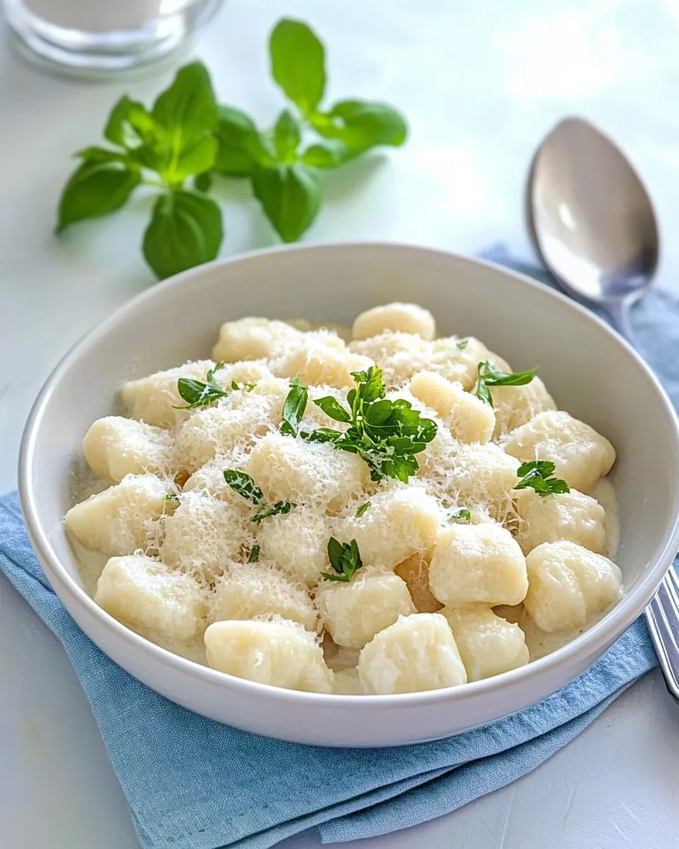 Delicious How to Make Homemade Potato Gnocchi shot