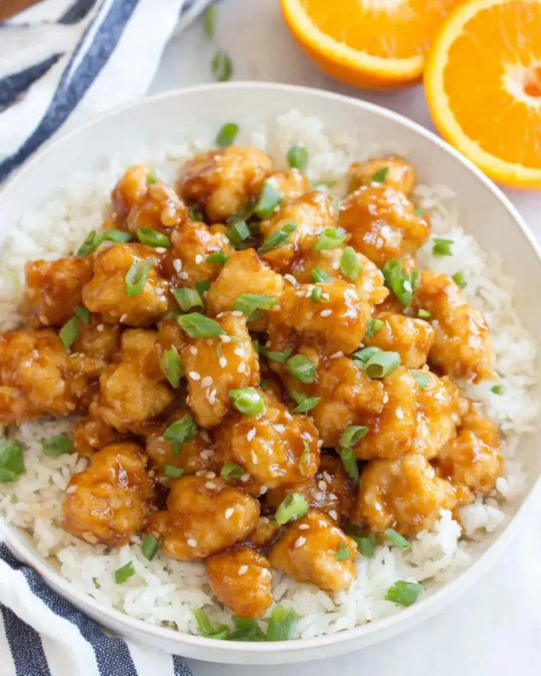 Homemade How to Make Orange Chicken photo