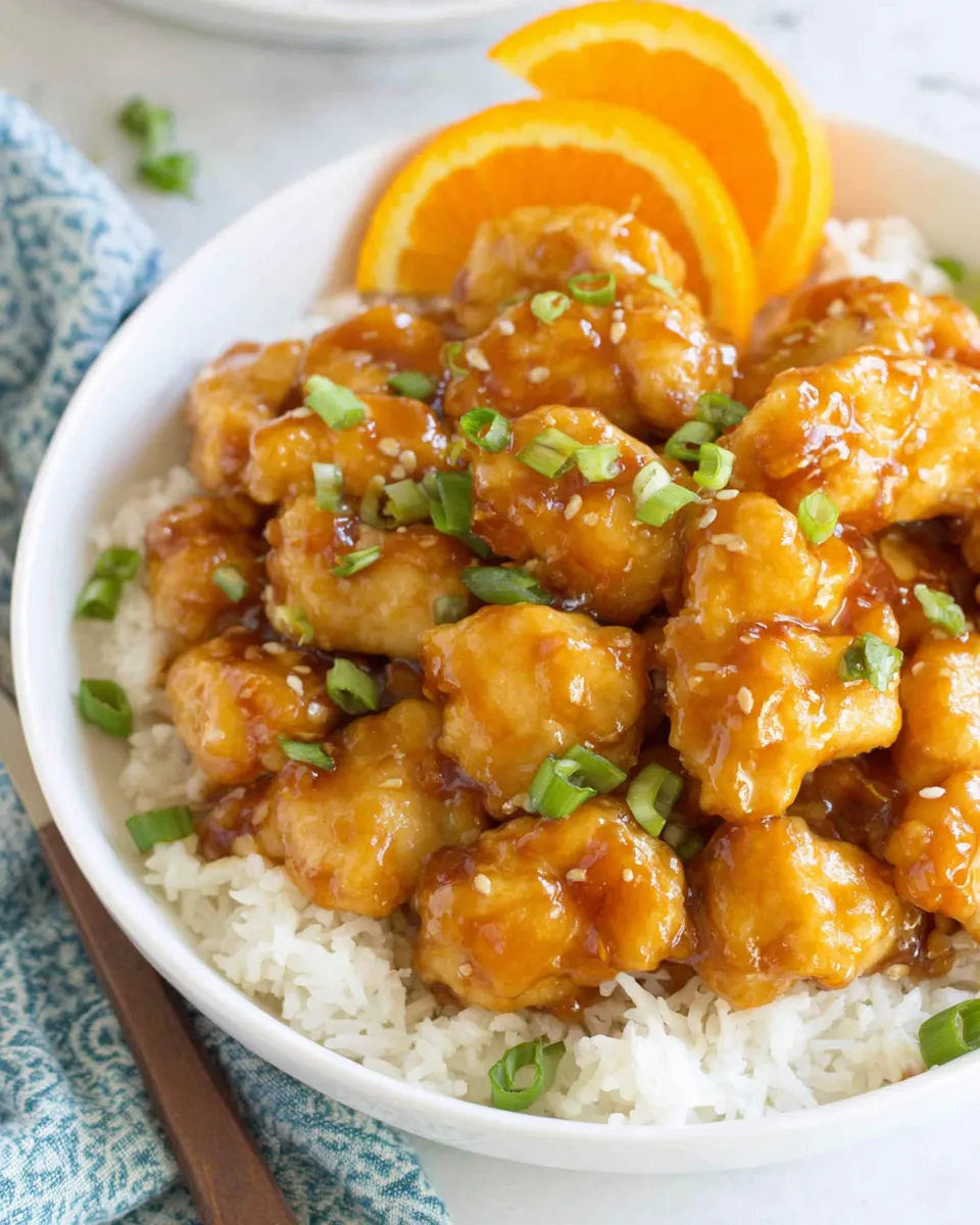 Classic How to Make Orange Chicken image