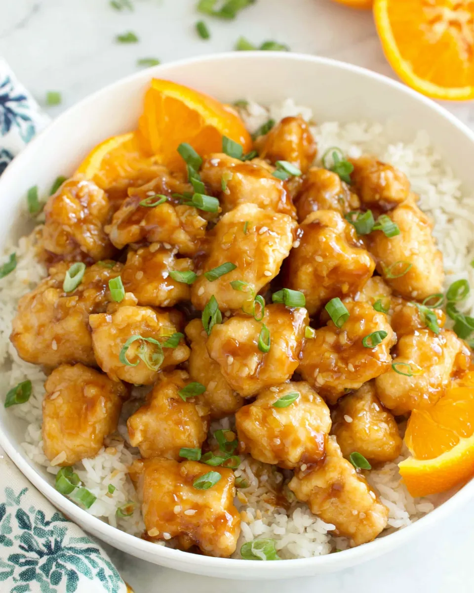 Easy How to Make Orange Chicken recipe photo