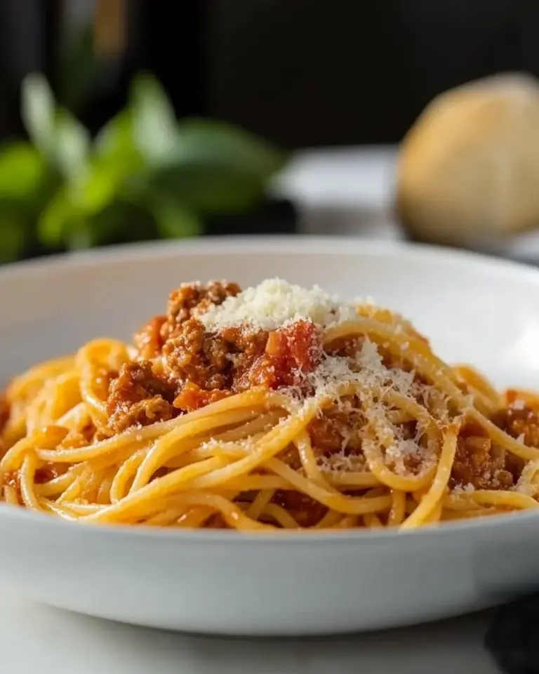 homemade How to Make Spaghetti with Ground Beef and Ragu Sauce photo