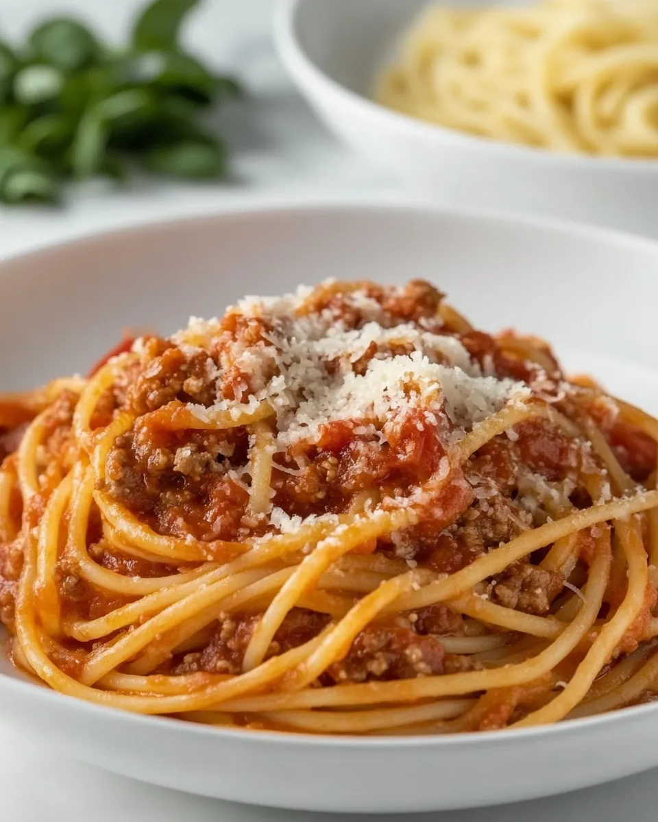 classic How to Make Spaghetti with Ground Beef and Ragu Sauce image