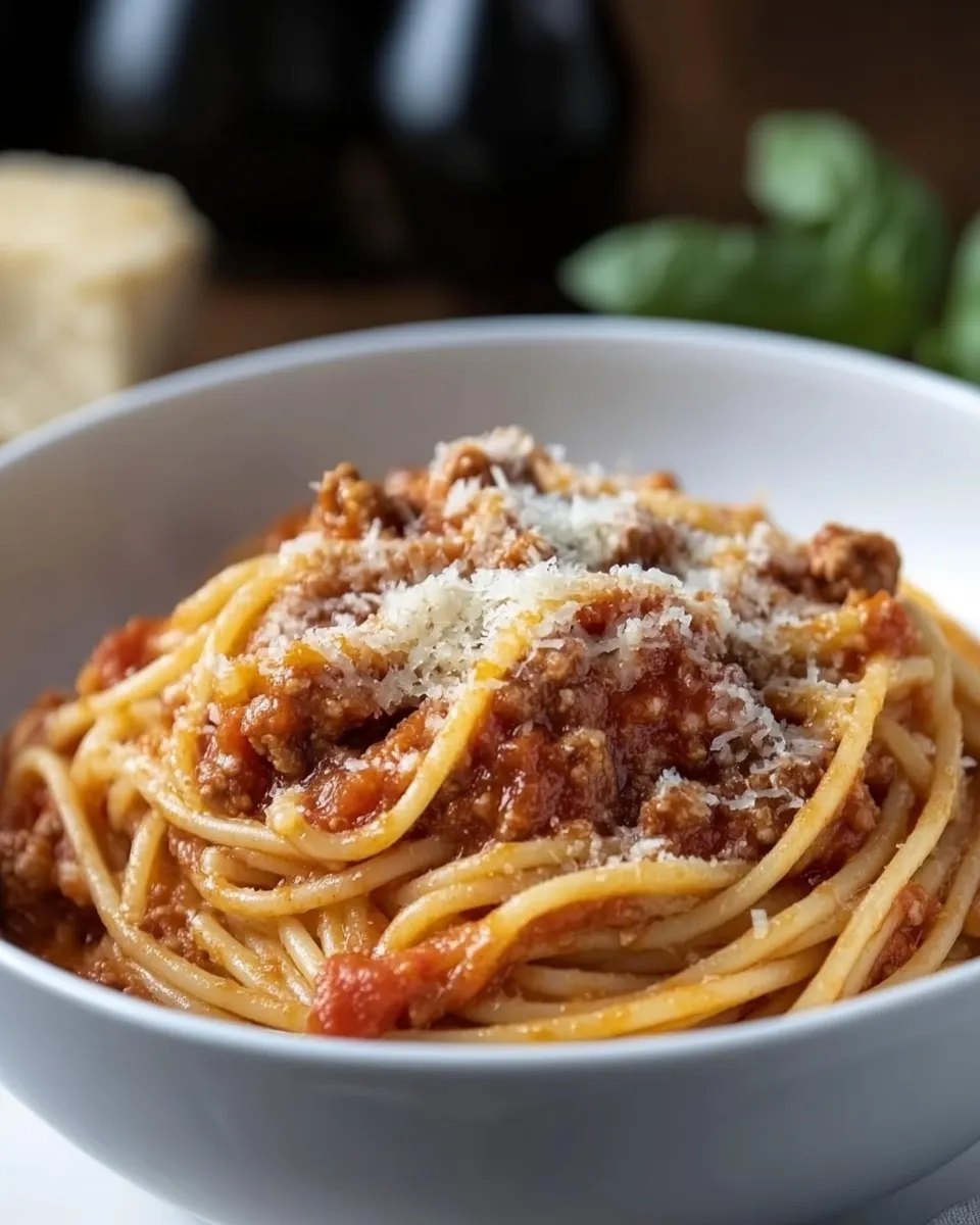 delicious How to Make Spaghetti with Ground Beef and Ragu Sauce shot