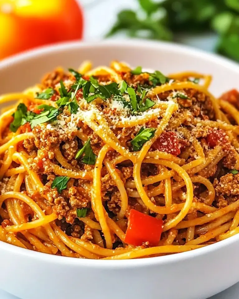 Homemade How to Make Taco Spaghetti photo