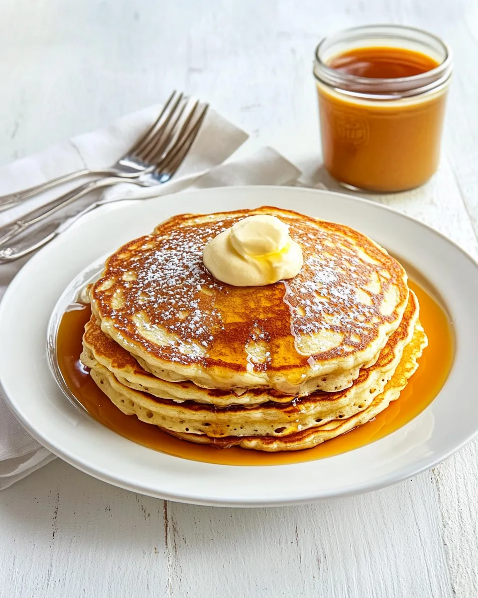 Easy IHOP Protein Pancakes recipe photo
