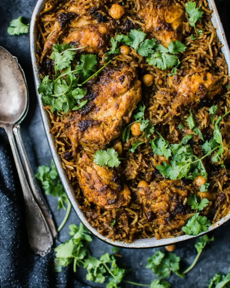 Homemade Indian Chicken Rice Casserole photo
